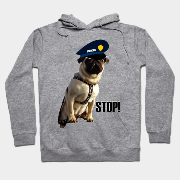 POLICE DOG Hoodie by GClothes